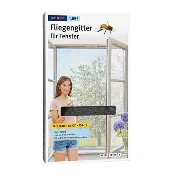 Ideenwelt 130x150cm Glass Fly Screen - Durable &amp; Stylish Protection