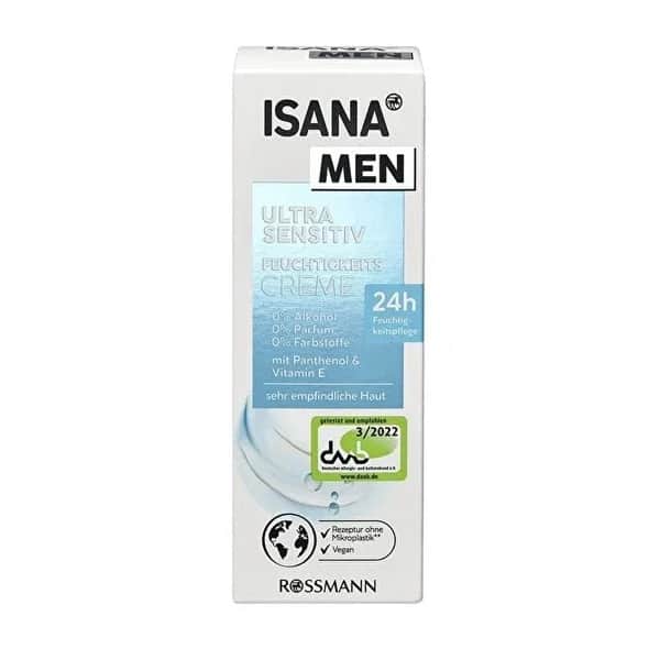 Isana Men Ultra Sensitive Moisturizing Cream 75 ml