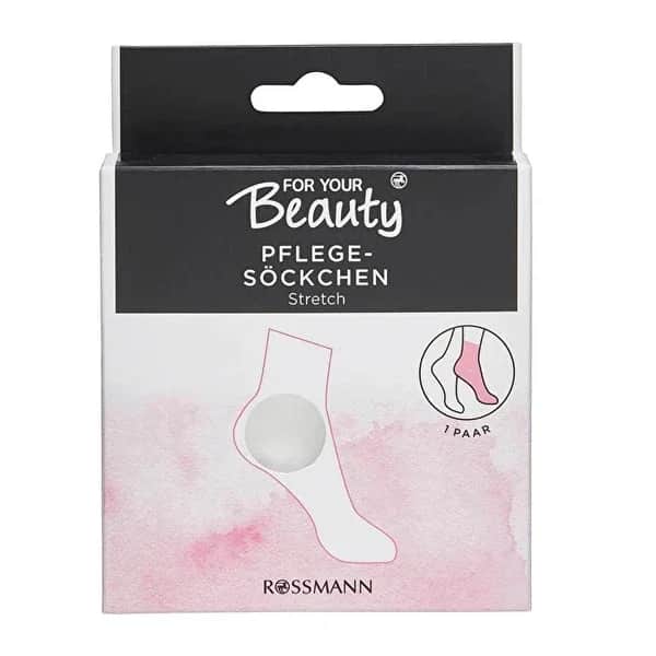 For Your Beauty Stretch Cotton Socks for Foot Care, 1 Pair