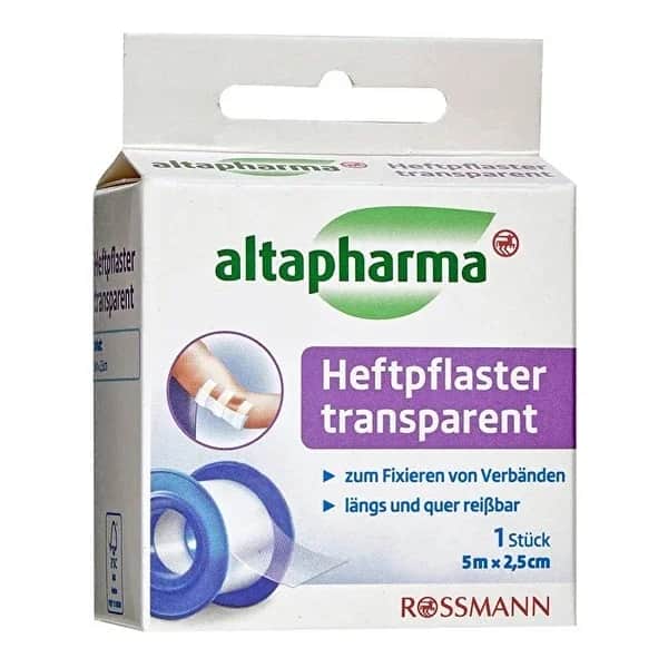 Altapharma Transparent Bandage 5m x 2.5cm 1 pcs