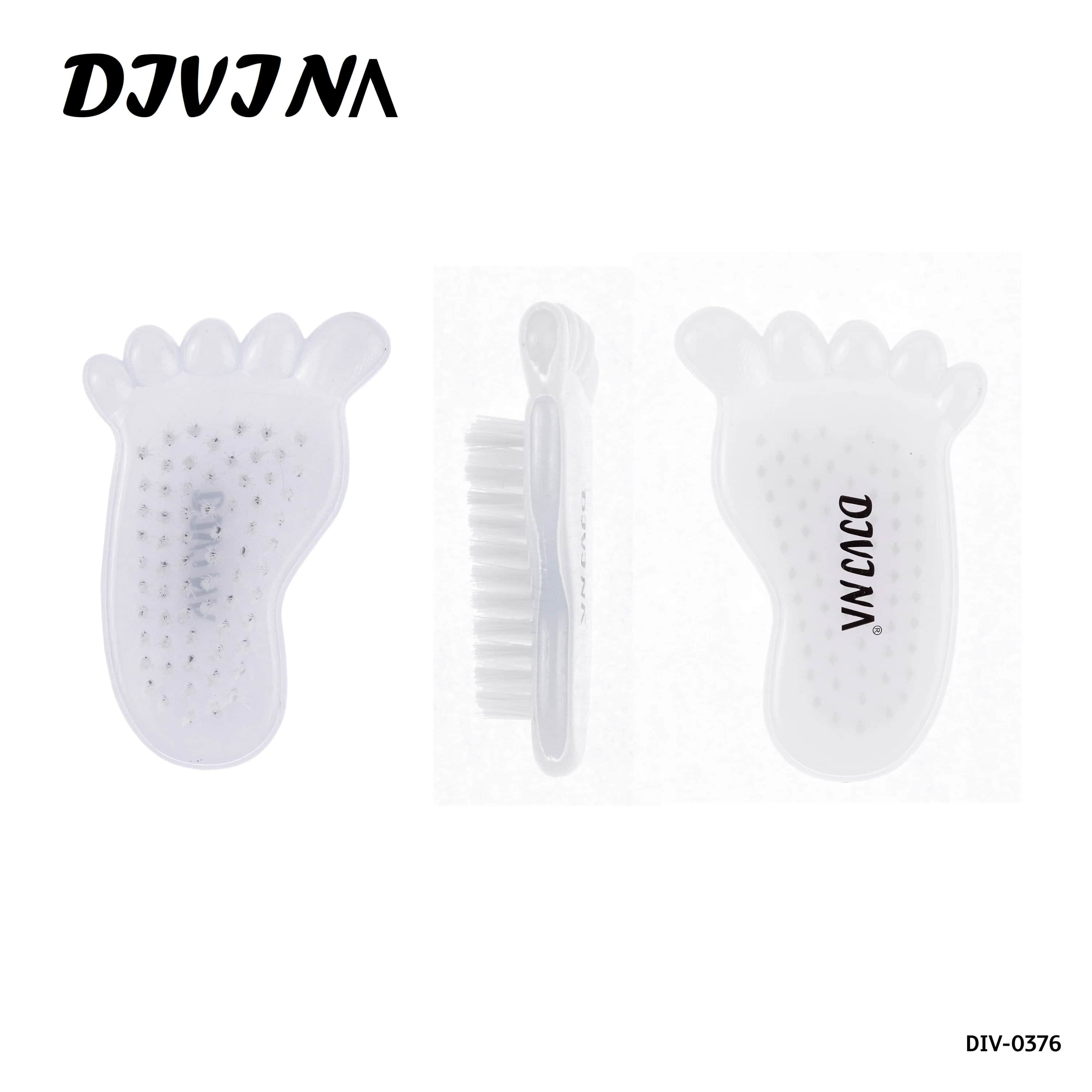 Divina Blue Foot Brush DIV-376
