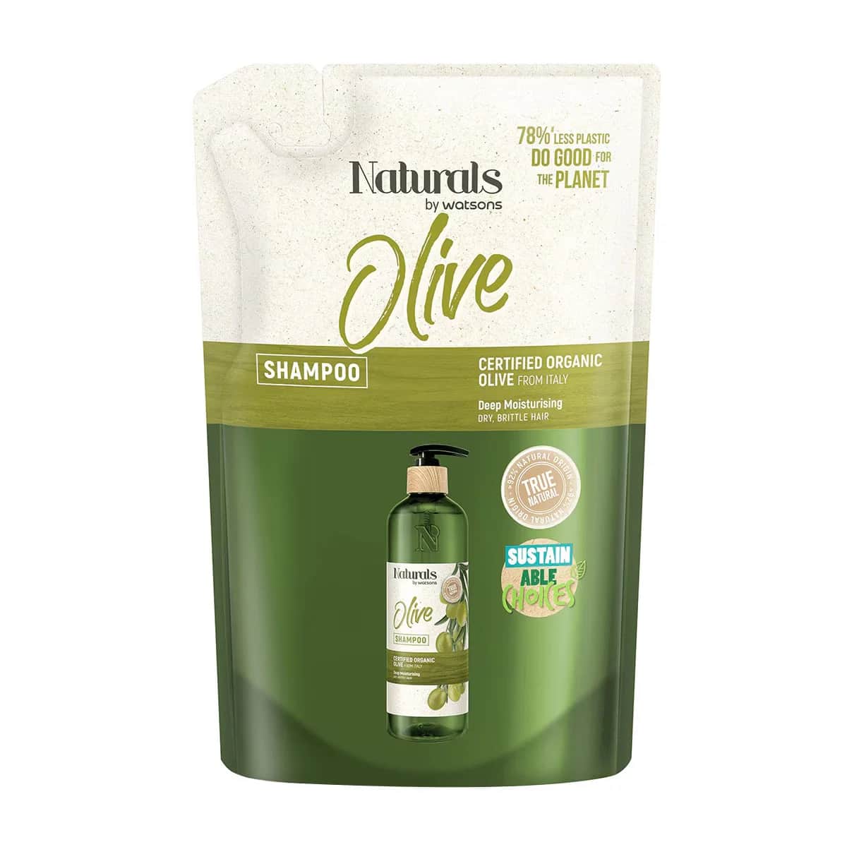 Naturals By Watsons Shampoo Olive 450 ml