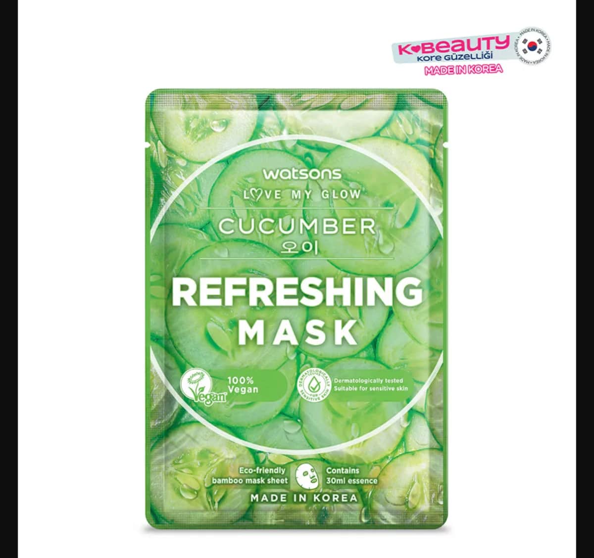 Watsons Fruity Mask Cucumber Refresher 1 pcs