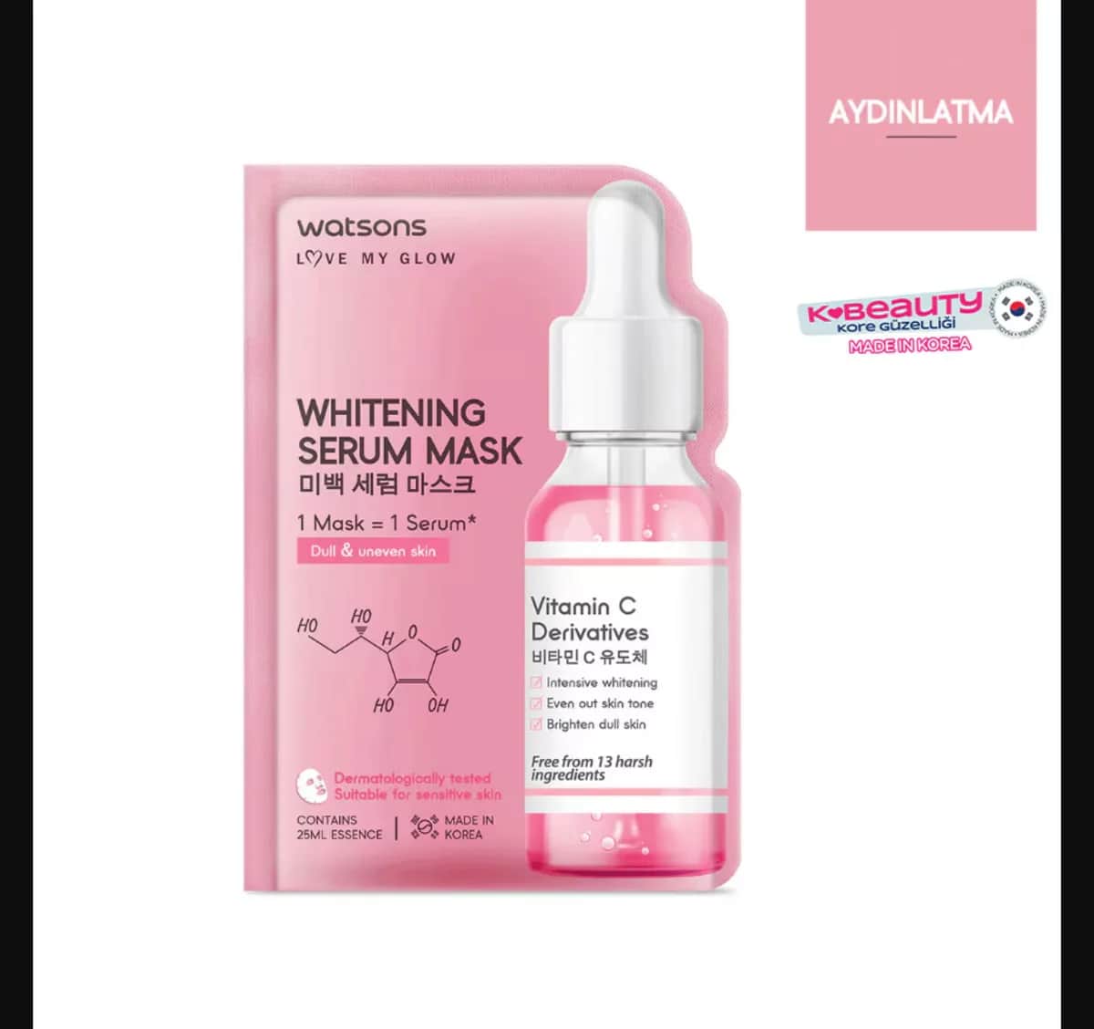 Watsons Brightening Serum Mask