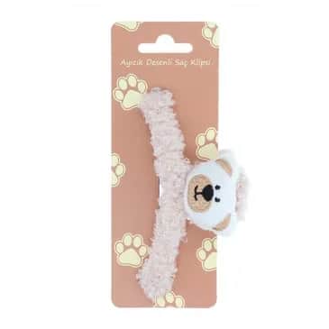 Miine Bear Rake Buckle Beige