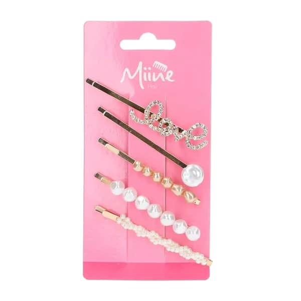 Miine Hair Clip Set 2 5 pcs