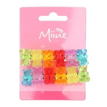 Miine Teddy Bear Hair Clip 2-pack