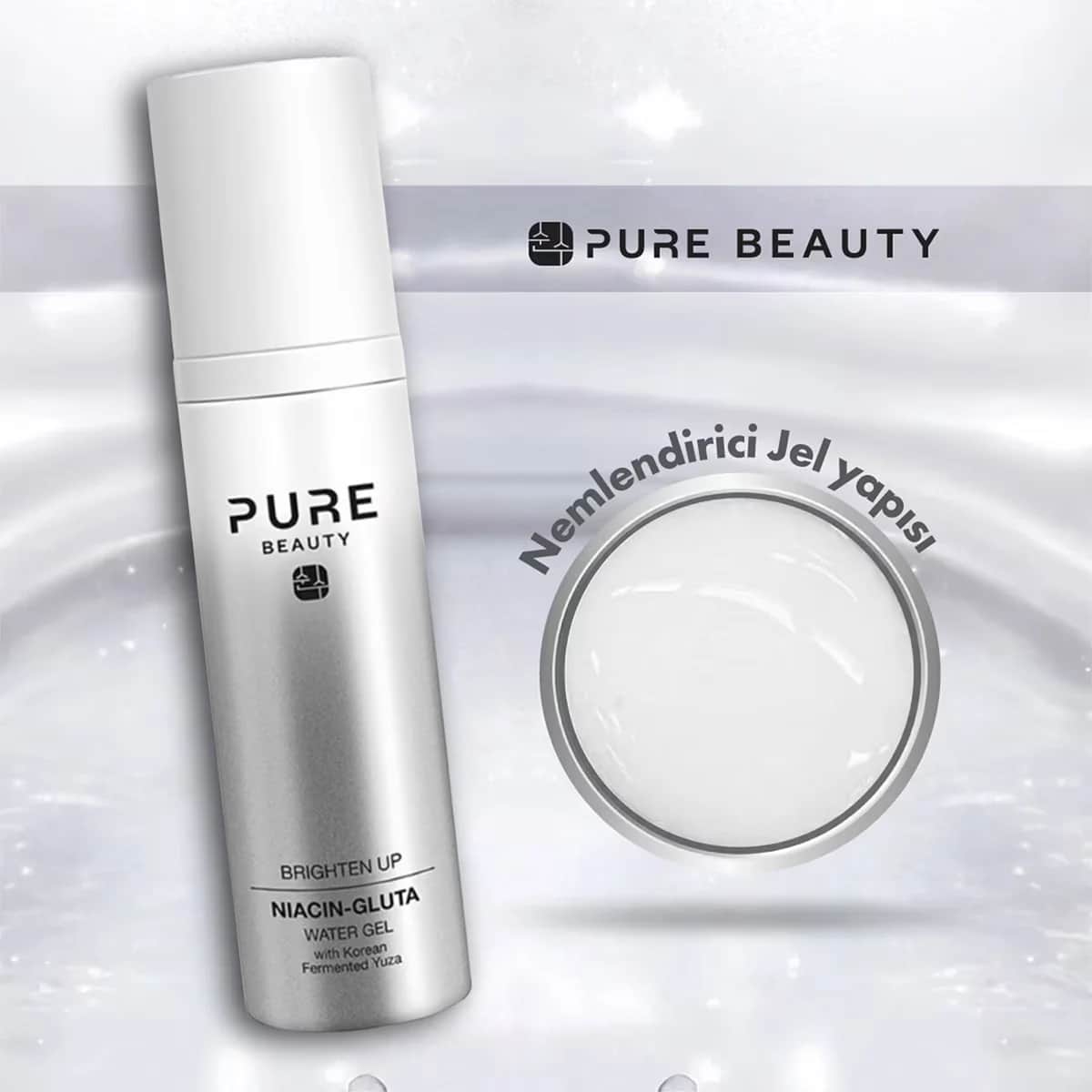 Pure Beauty Brighten Up Niacinamide-glutawater Gel 50 ml