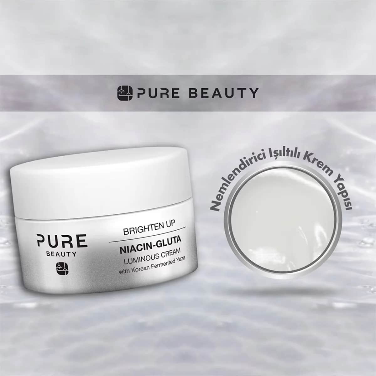 Pure Beauty Brighten Up Niacinamide-glutathione Luminous Cream 50 ml