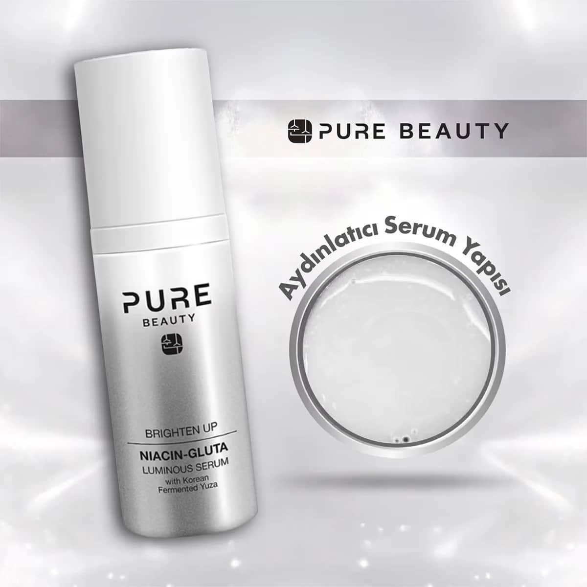 Pure Beauty Brighten Up Niacinamide-glutathione Luminous Serum 30 ml