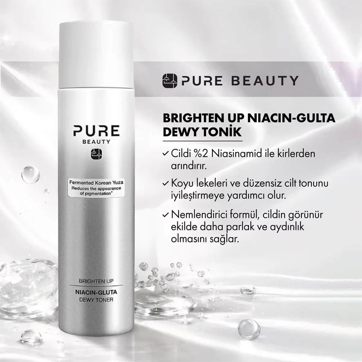 Pure Beauty Brighten Up Moisturizing Tonic 140 ml