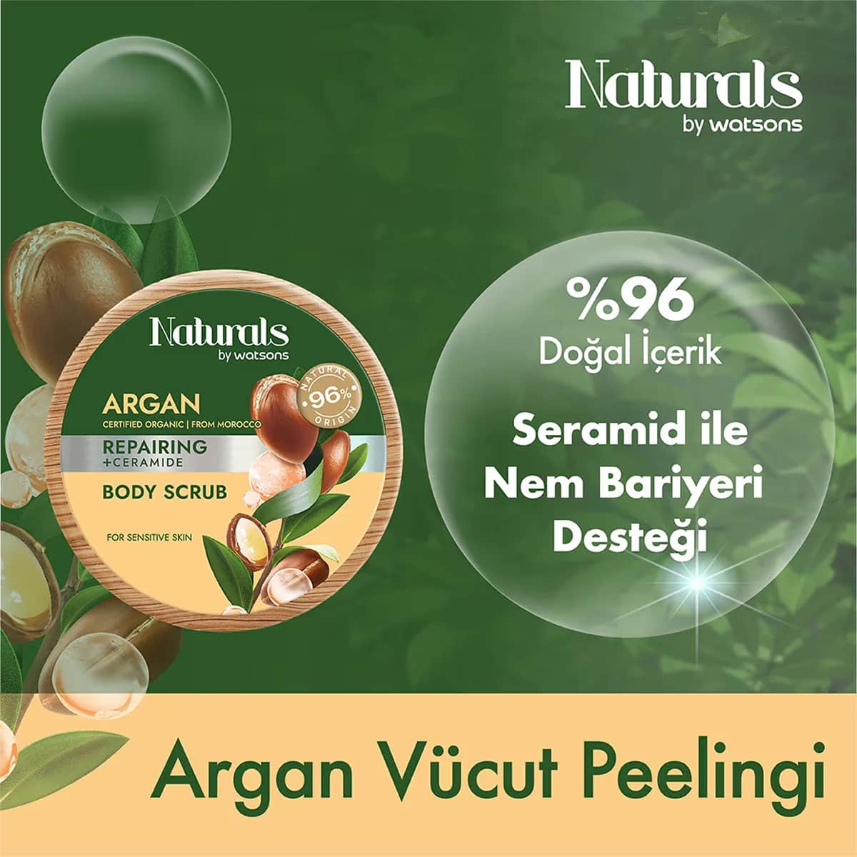 Naturals By Watsons Argan Body Scrub 200 g