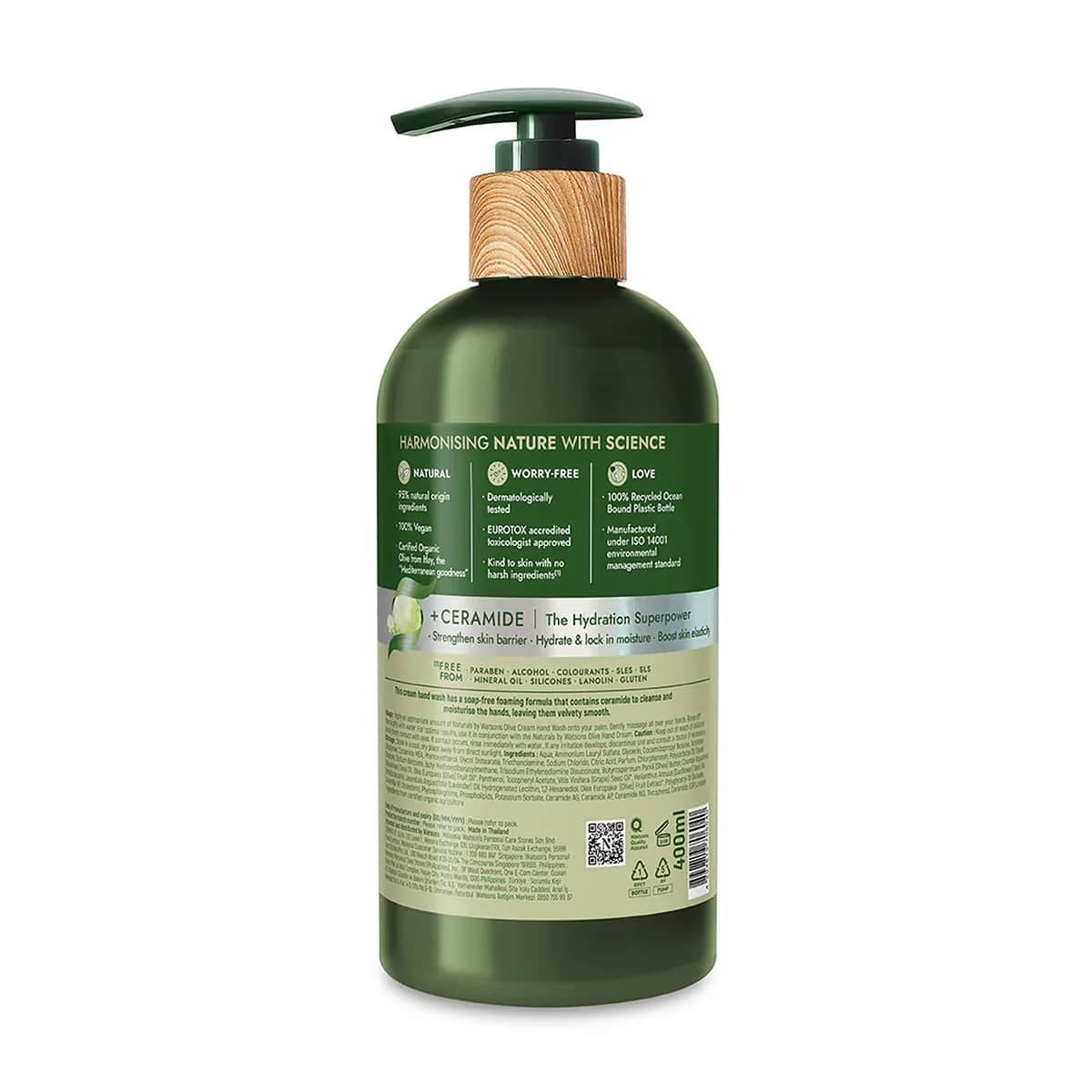 Naturals By Watsons Olive Liquid Soap 400 ml