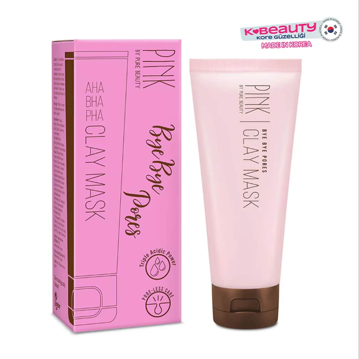 Pink By Pure Beauty Bye Bye Pores Clay Mask 100 ml