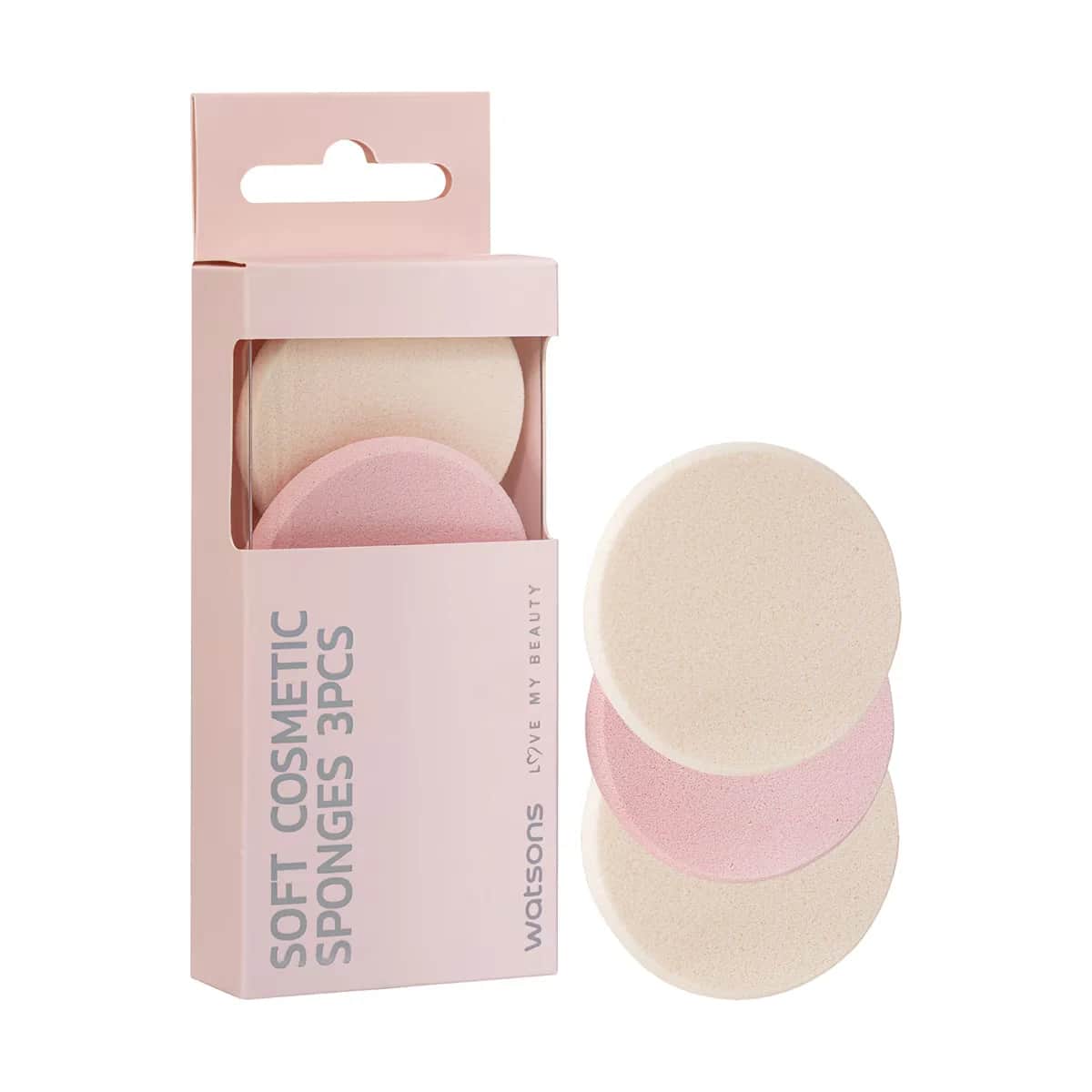 Watsons 3-pcs Makeup Sponge Set