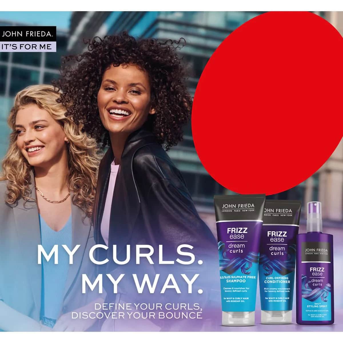 John Frieda Frizz Ease Dream Curls Shampoo 250 ml