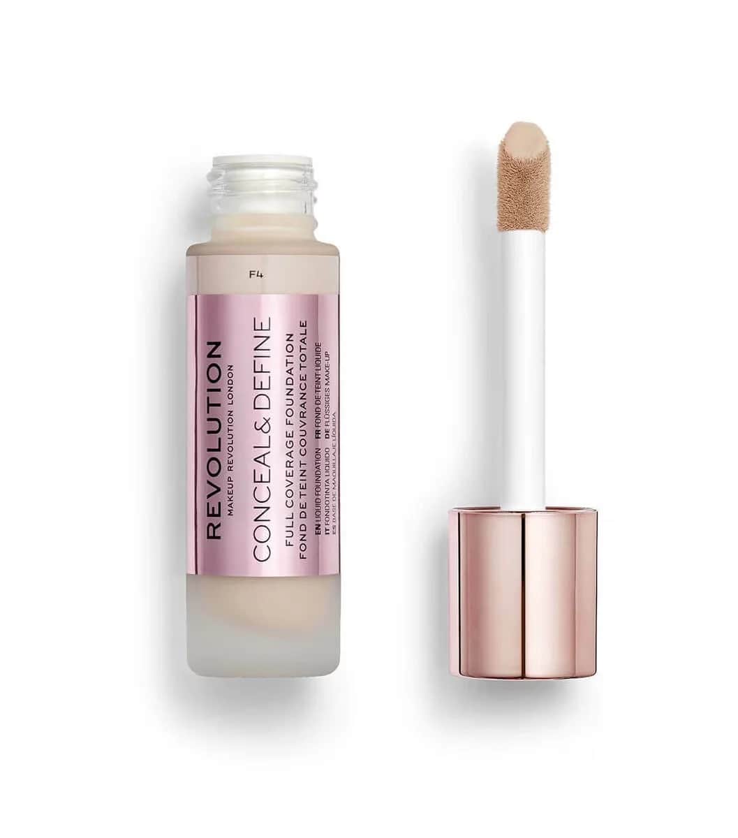 Revolution Conceal &amp; Define Foundation F4
