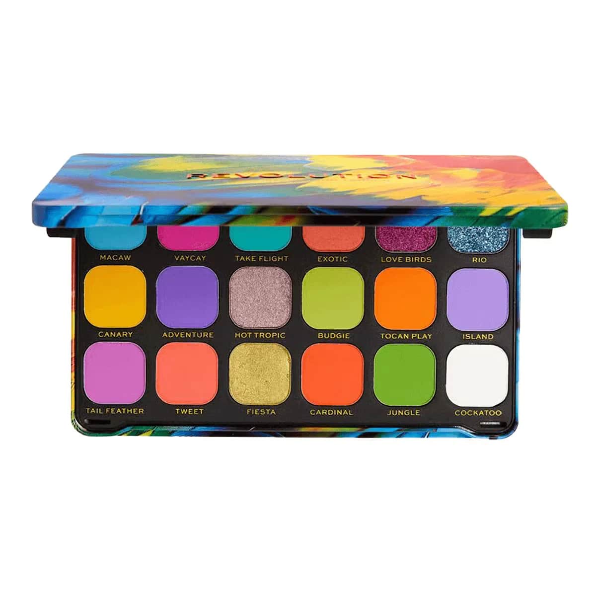 Revolution Forever Flawless Eyeshadow Palette Bird Of Paradise