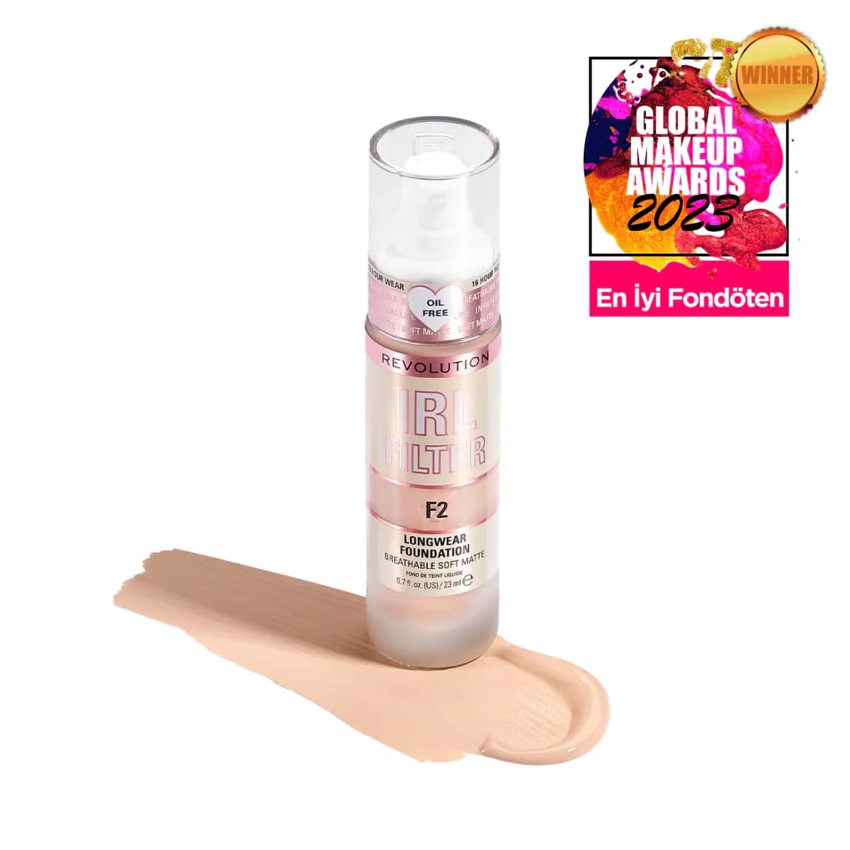 Revolution Irl Filter Foundation F2