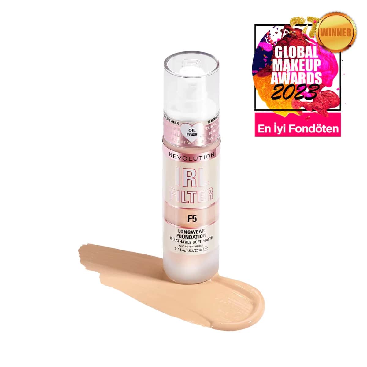 Revolution Irl Filter Foundation F5