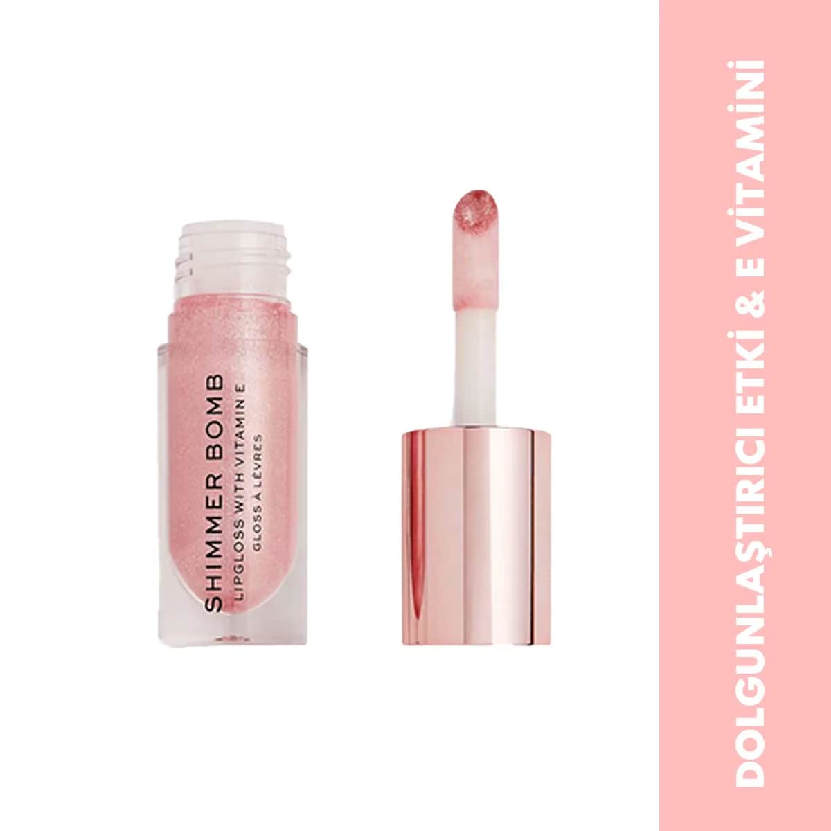 Revolution Shimmer Bomb Lip Gloss Glimmer