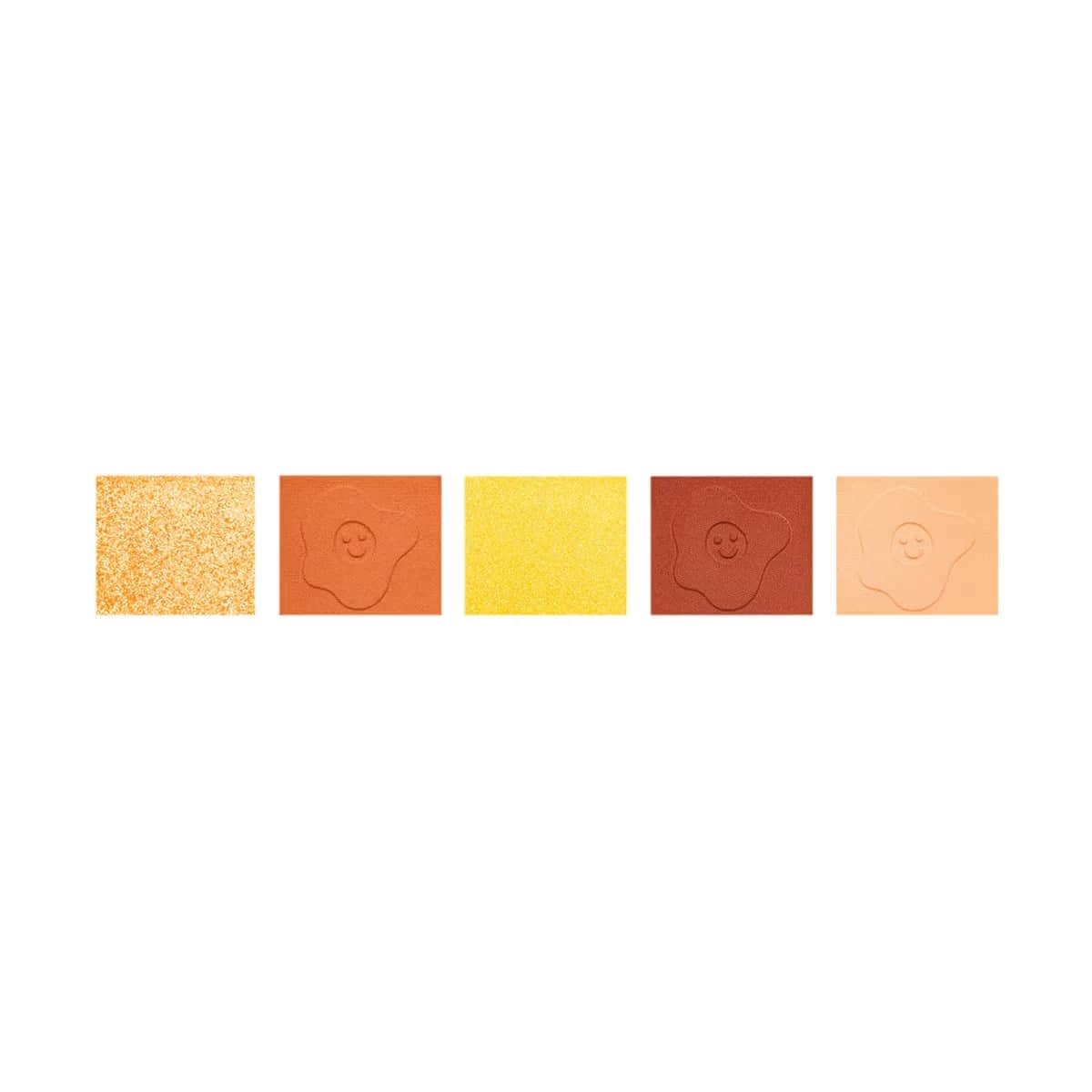 I Heart Revolution Mini Match Eyeshadow Palette Fried Egg Fred