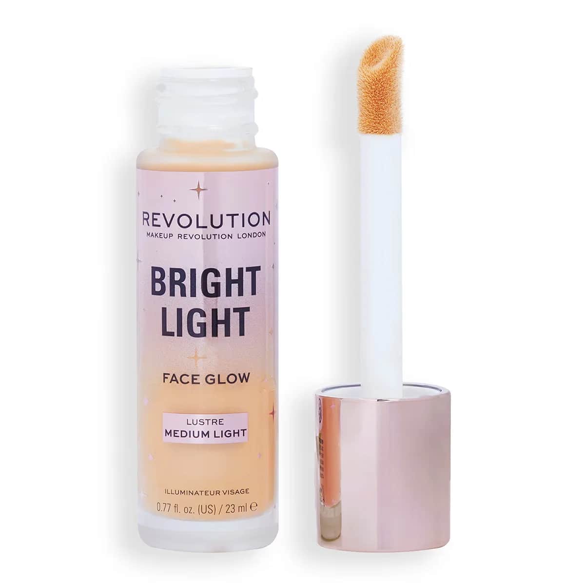 Revolution Bright Light Face Glow 4 in1 luminous Foundation Medium Light