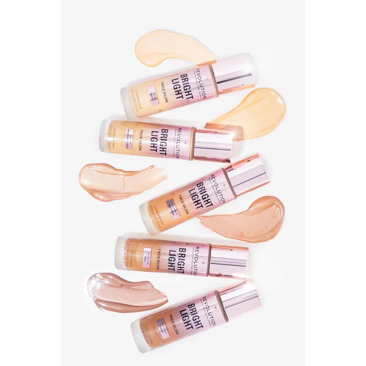 Revolution Bright Light Face Glow 4 in1 luminous Foundation Medium