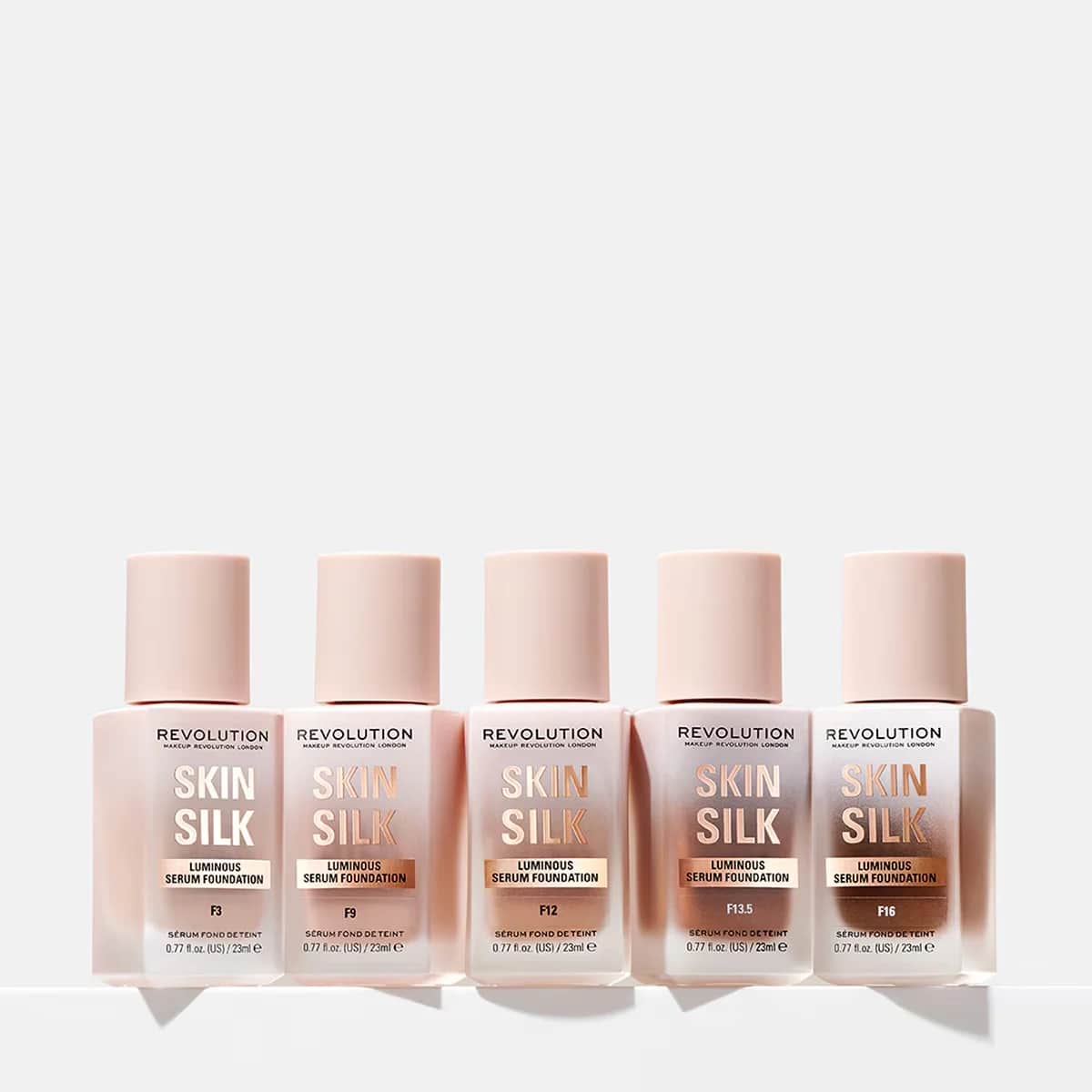 Revolution Skin Silk Serum Foundation F4