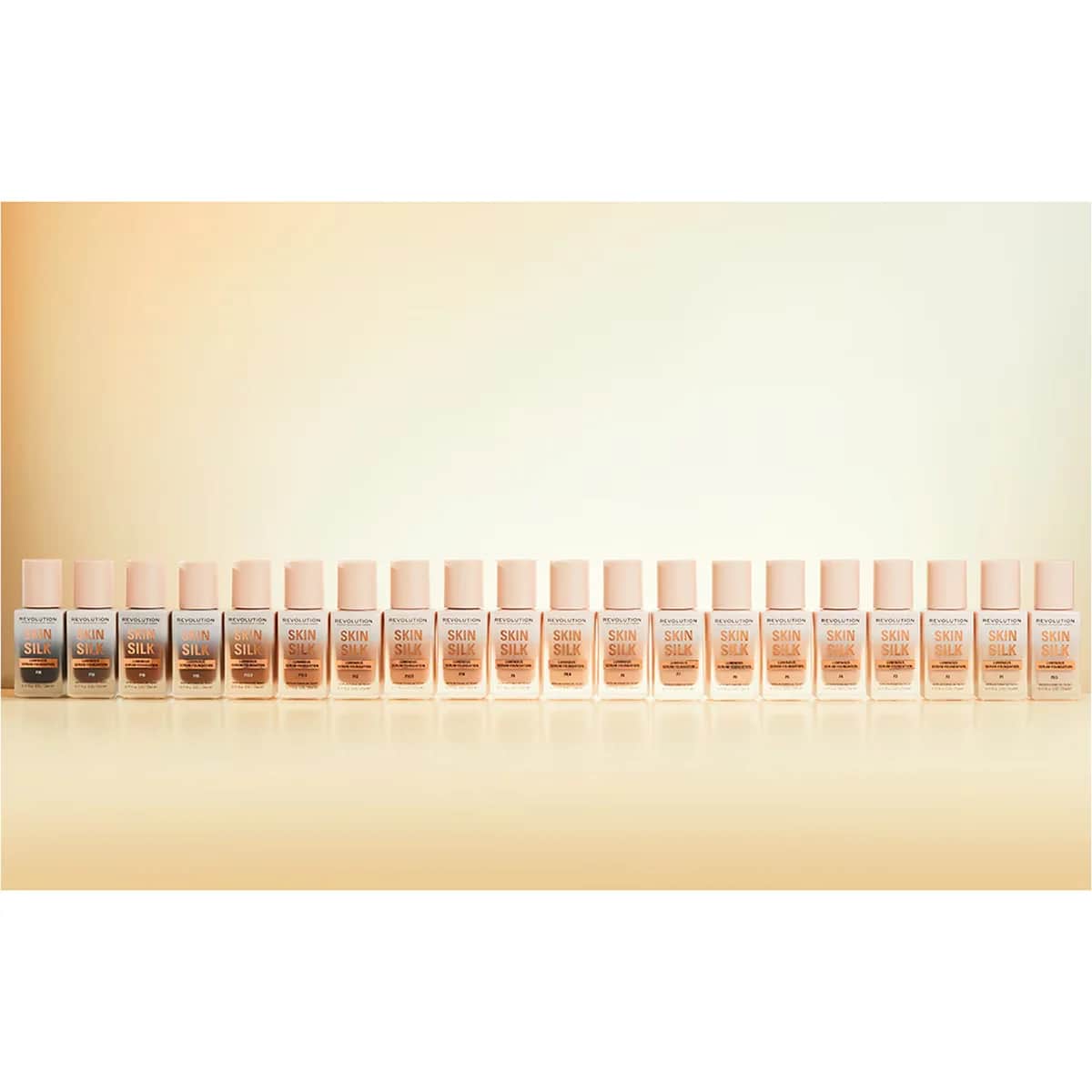 Revolution Skin Silk Serum Foundation F4