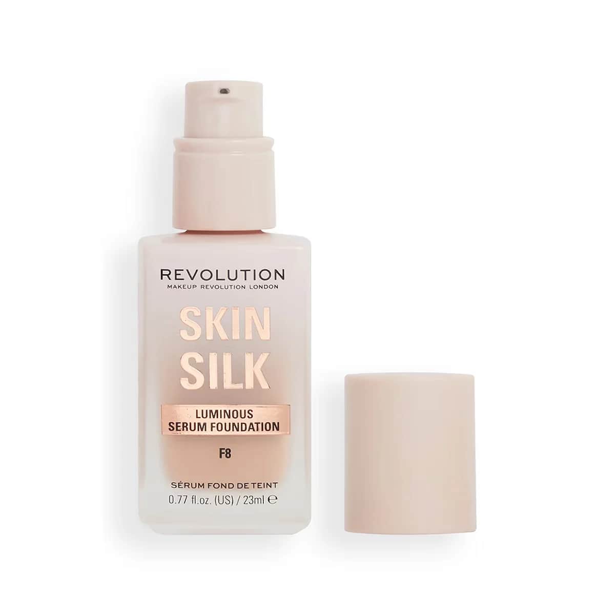 Revolution Skin Silk Serum Foundation F8
