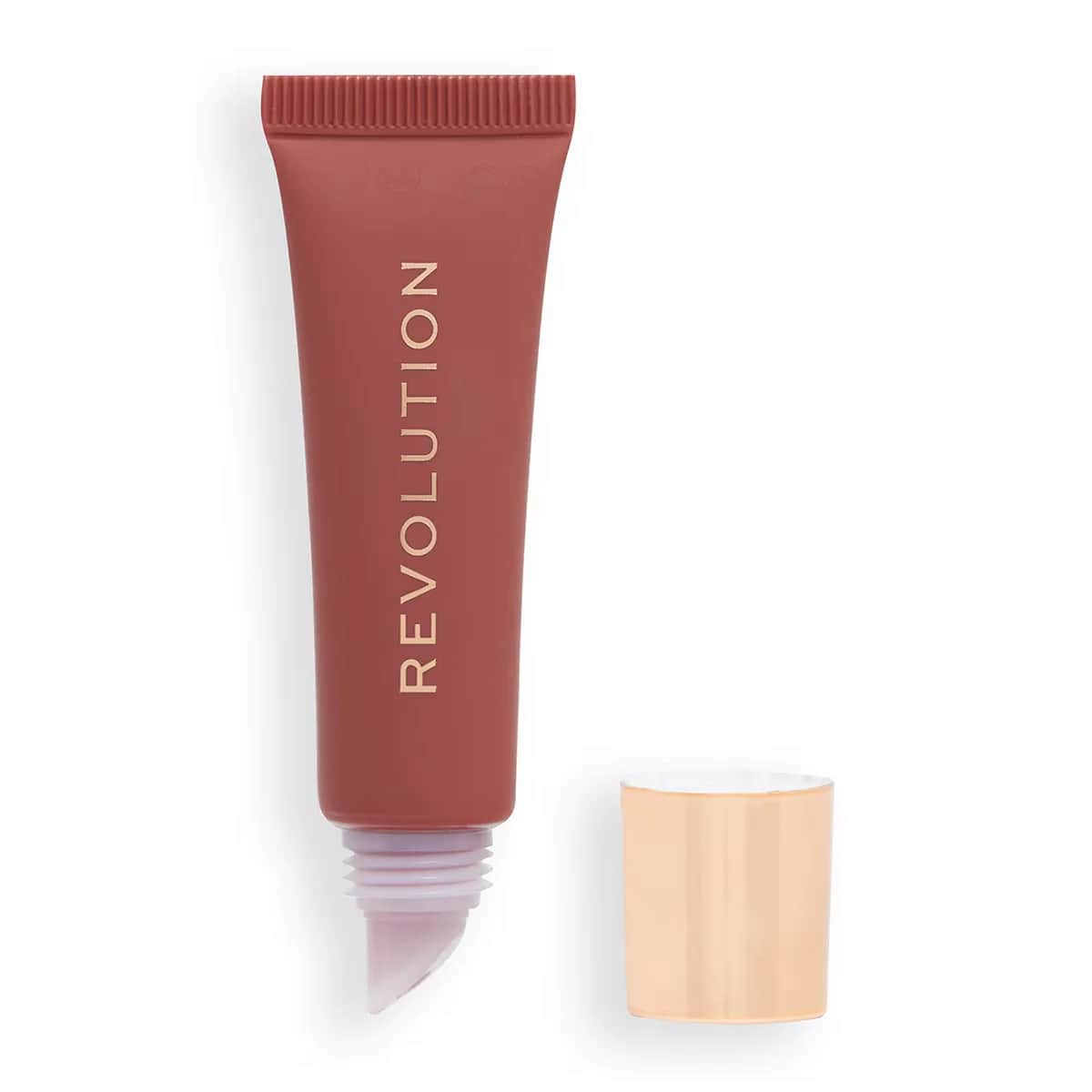 Revolution Juicy Peptide Lip Balm Nude Latte