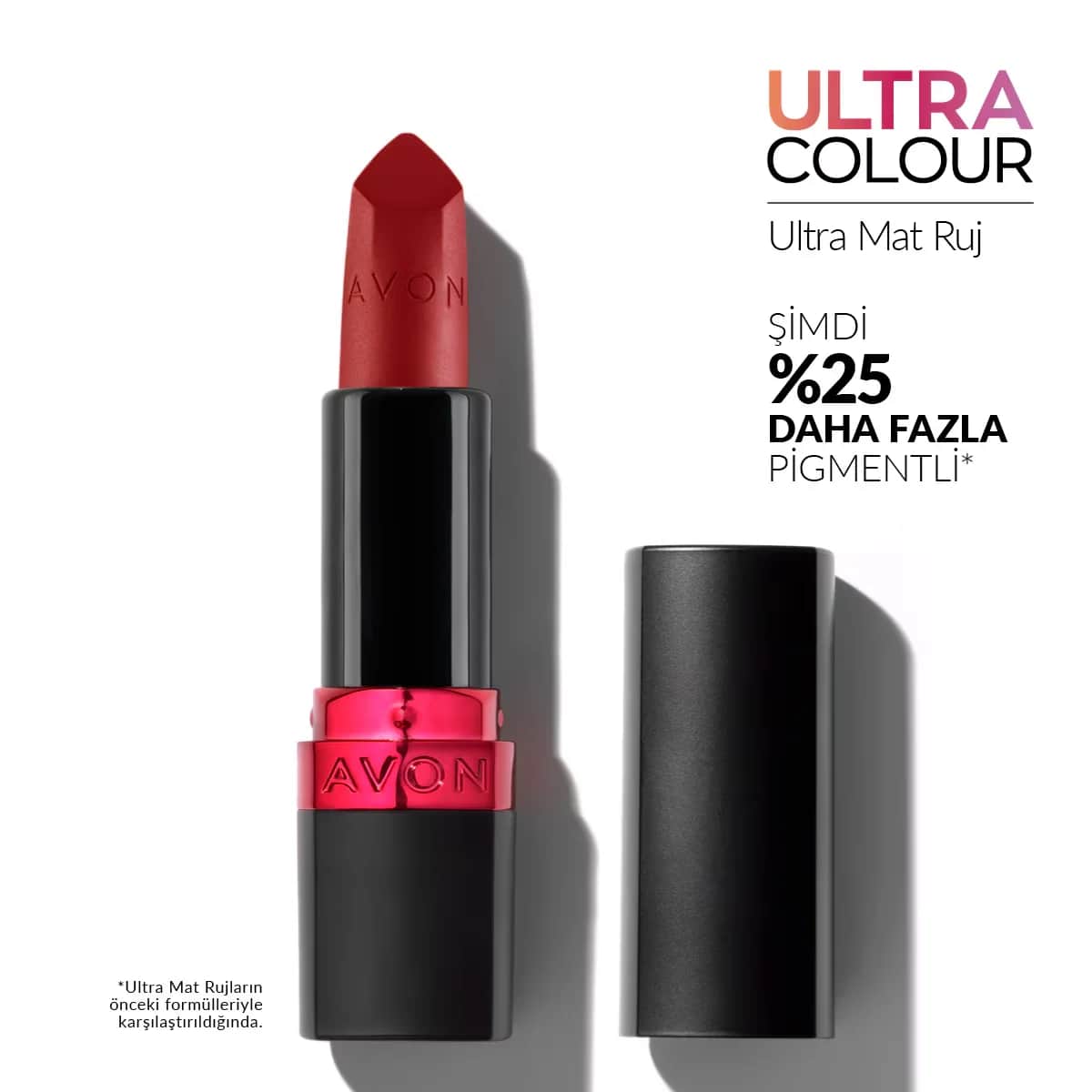 Avon Ultra Matte Lipstick Red Supreme