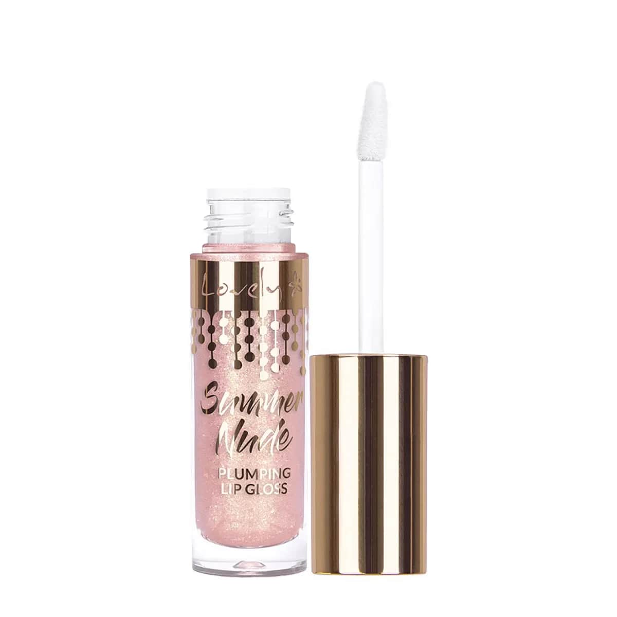 Lovely Summer Nude Plumping Lip Gloss No: 1