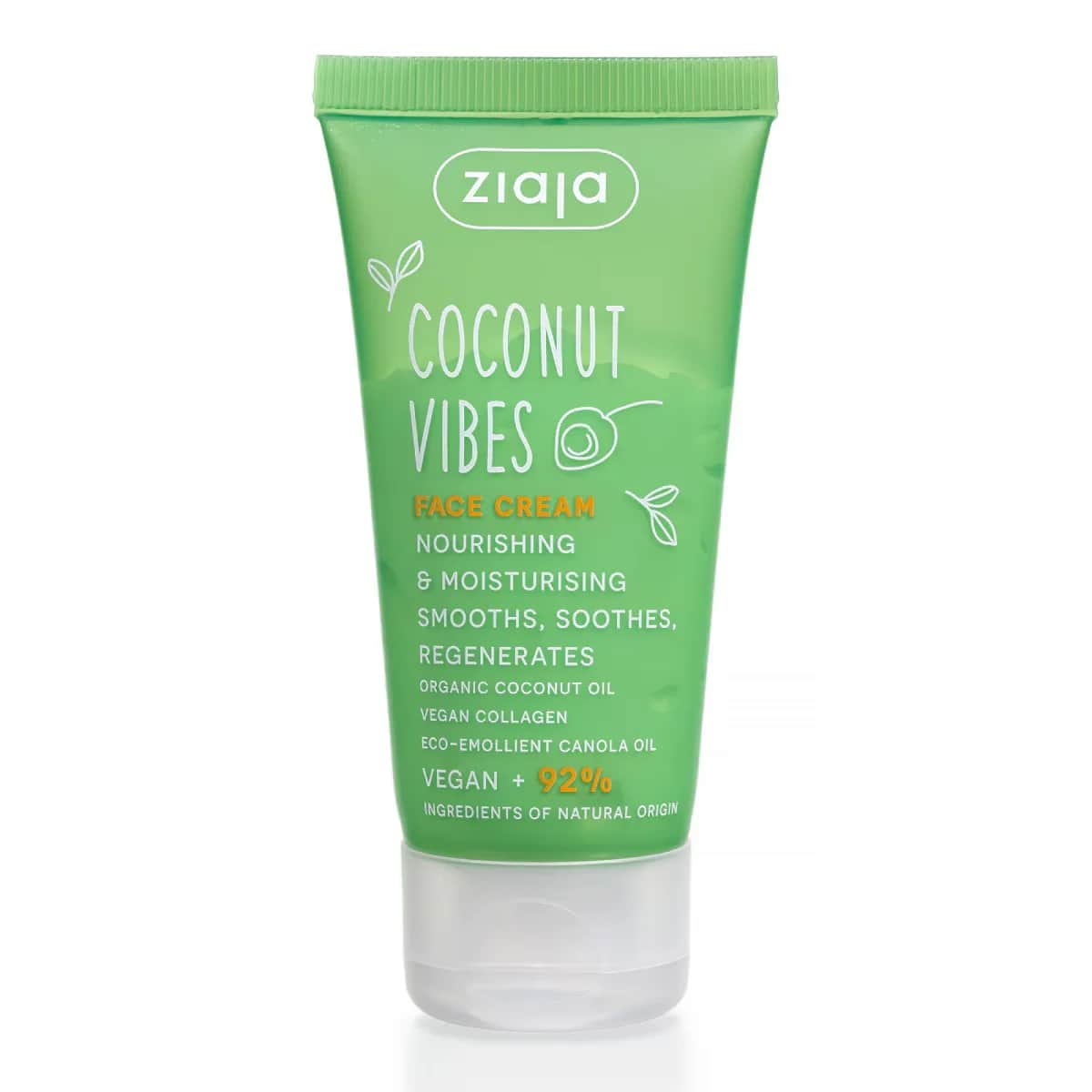 Ziaja Coconut Vibes Nourishing And Moisturizing Face Cream 50 ml