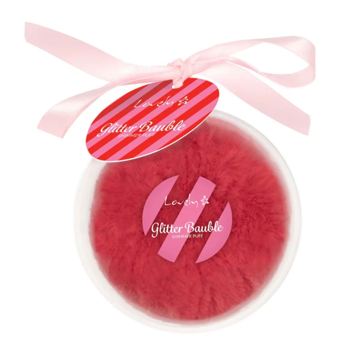 Lovely Glitter Glaze Shimmer Puff Powder Panpon