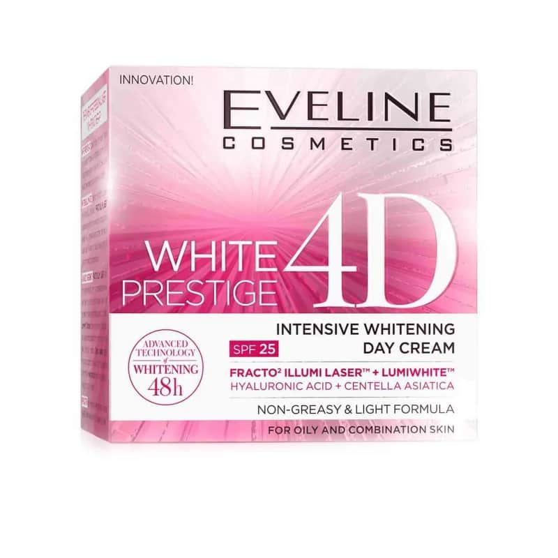 Eveline White Prestige 4D Day Brightening and Renewing Cream - 50 ml