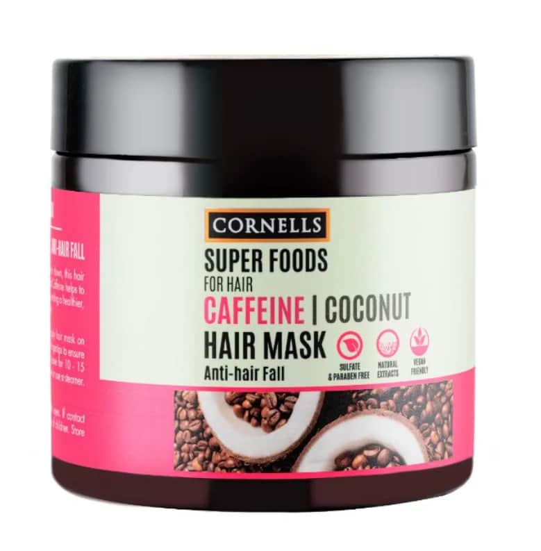Caffeine and Coconut Oil Hair Mask by Garden Olian 475 ml