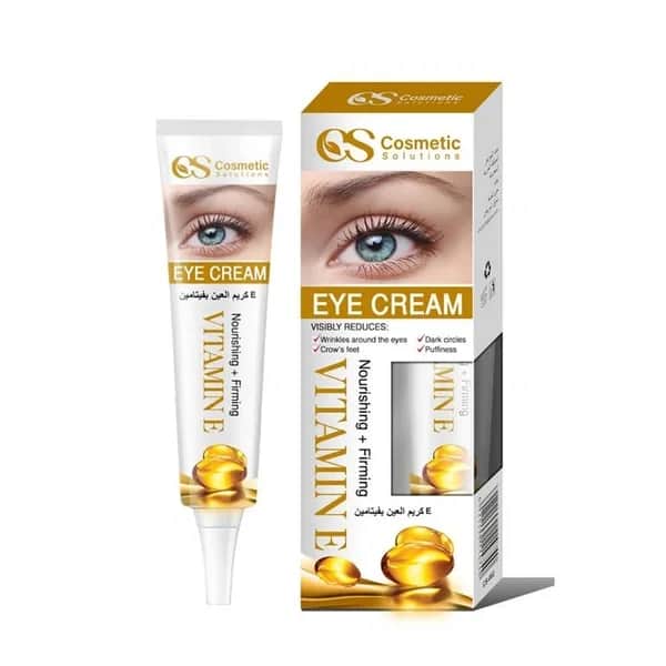 Eye Cream with Vitamin E to Reduce Fine Lines and Wrinkles by Cosmetic Solutions 35g