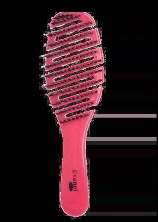 Purple Detangling Hair Brush by Even EV8005