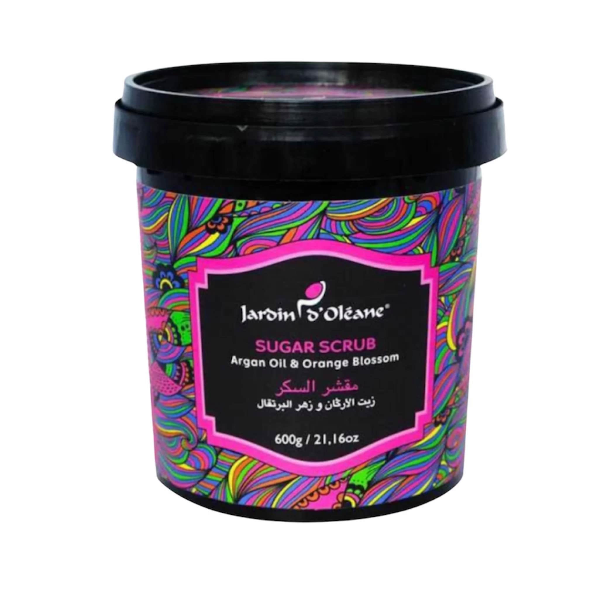 Argan Oil and Orange Blossom Scrub by Garden Olian - 600 grams