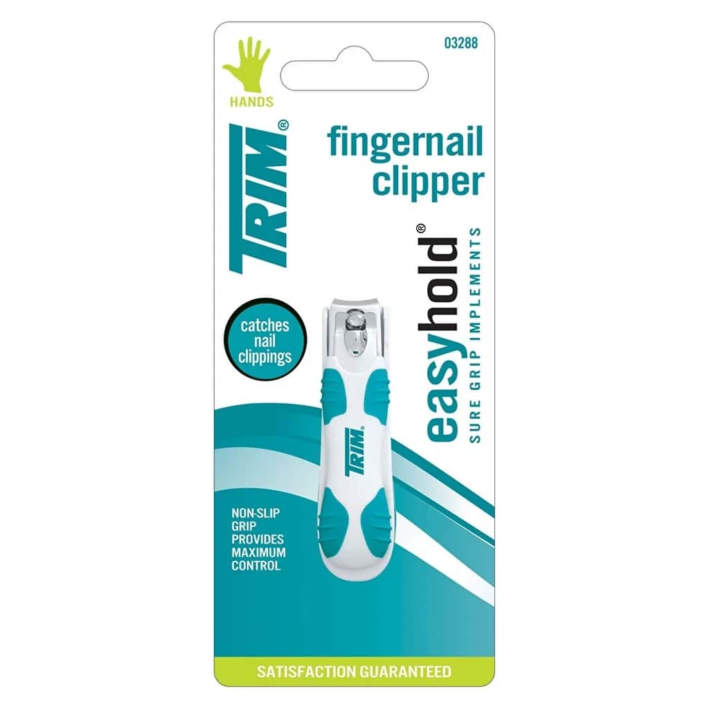Trim Easy Hold Ergonomic Nail Clipper for Precision Cutting