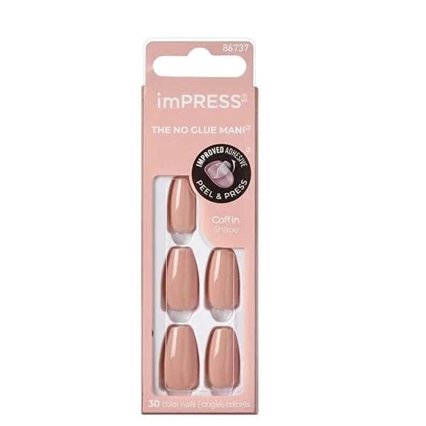 Impress Color Self Adhesive False Nails Medium Sumptuous 1 pcs