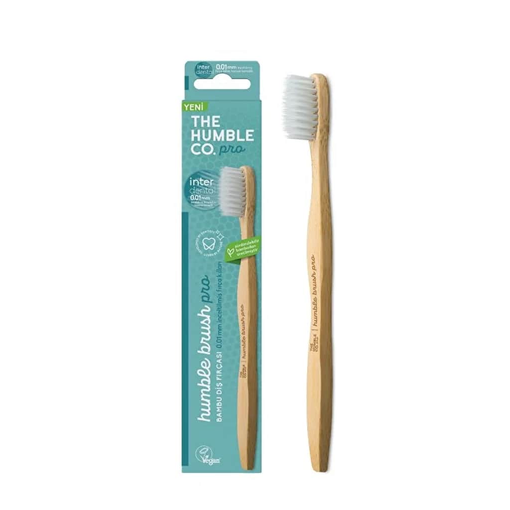 Humble Brush Pro Inter Dental Toothbrush - White