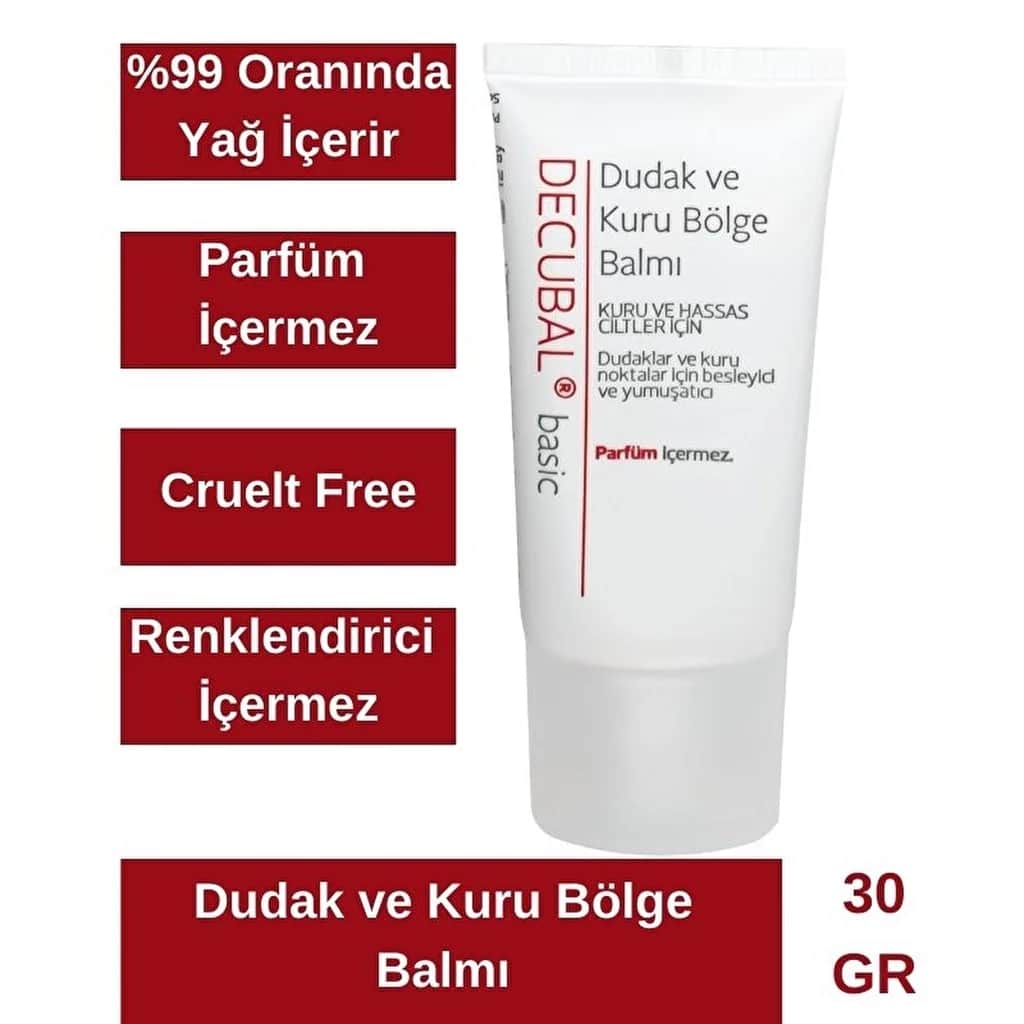 Decubal Basic Lip And Dry Area Balm 30 ml