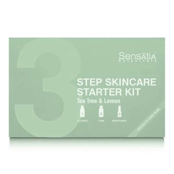 Sensatia Botanicals Tea Tree &amp; Lemon 3-Step Skin Care Set