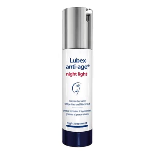 Lubex Anti-Age Night Light Cream 50ml | Youthful Glow Boost