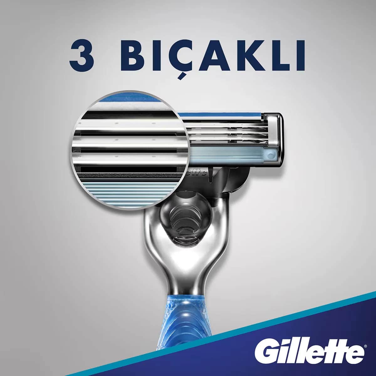 Gillette Mach3 start + 3 spare Razor Blades