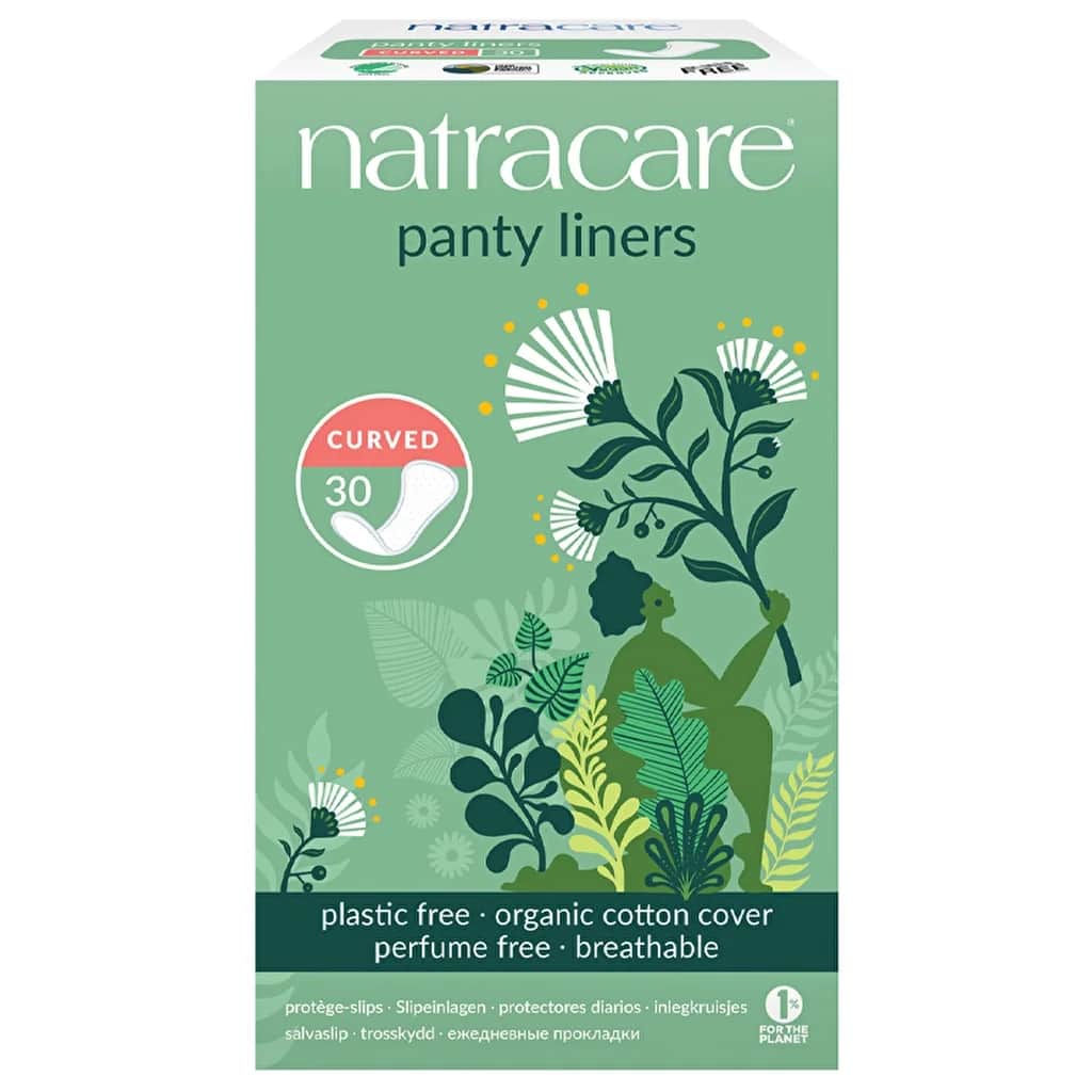 Natracare Organic Daily Pad Anatomically Shaped 30 pcs
