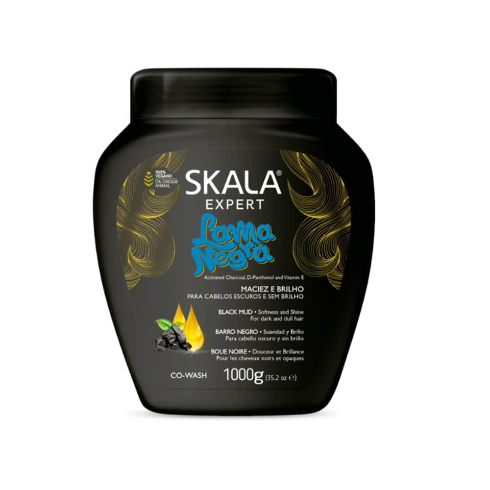 Scala Expert Black Clay Treatment Cream for Dark Hair 1000g